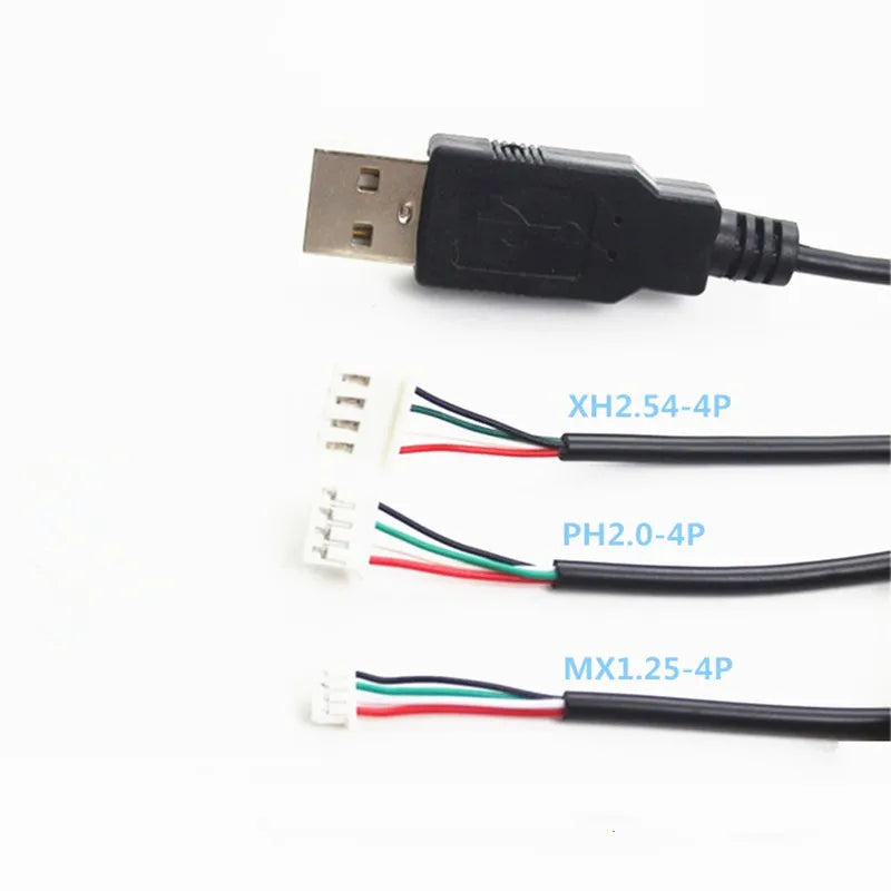 0 3m 5V USB Power Supply Cable XH2 54 PH2 Dupont 2P 4P Charger