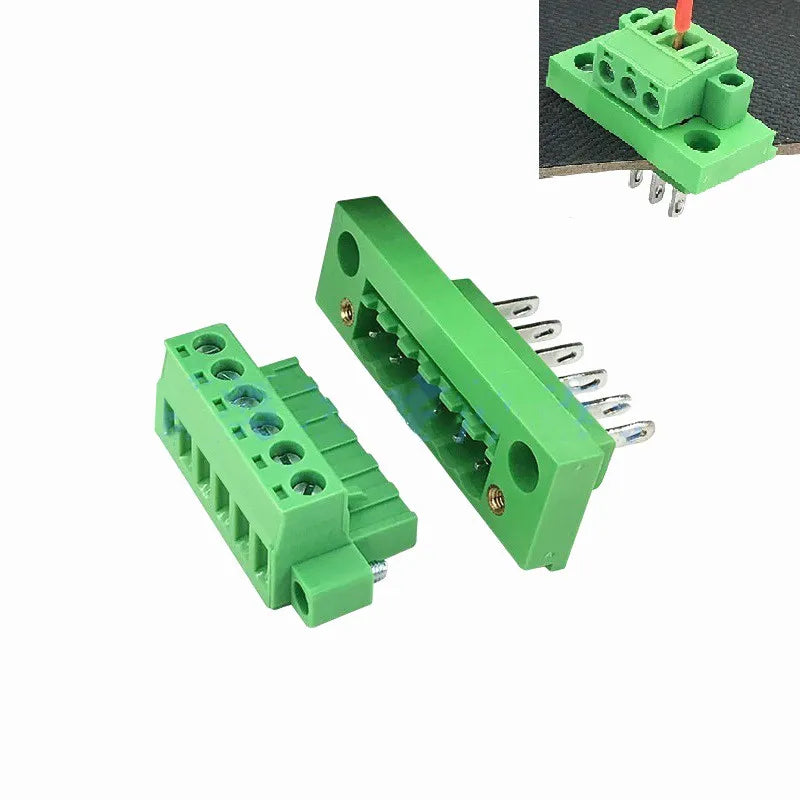5sets KF2EDGWB 5 08 2 3 4 6 7 8 9 10 12Pin Wall Terminal Plug Pitch
