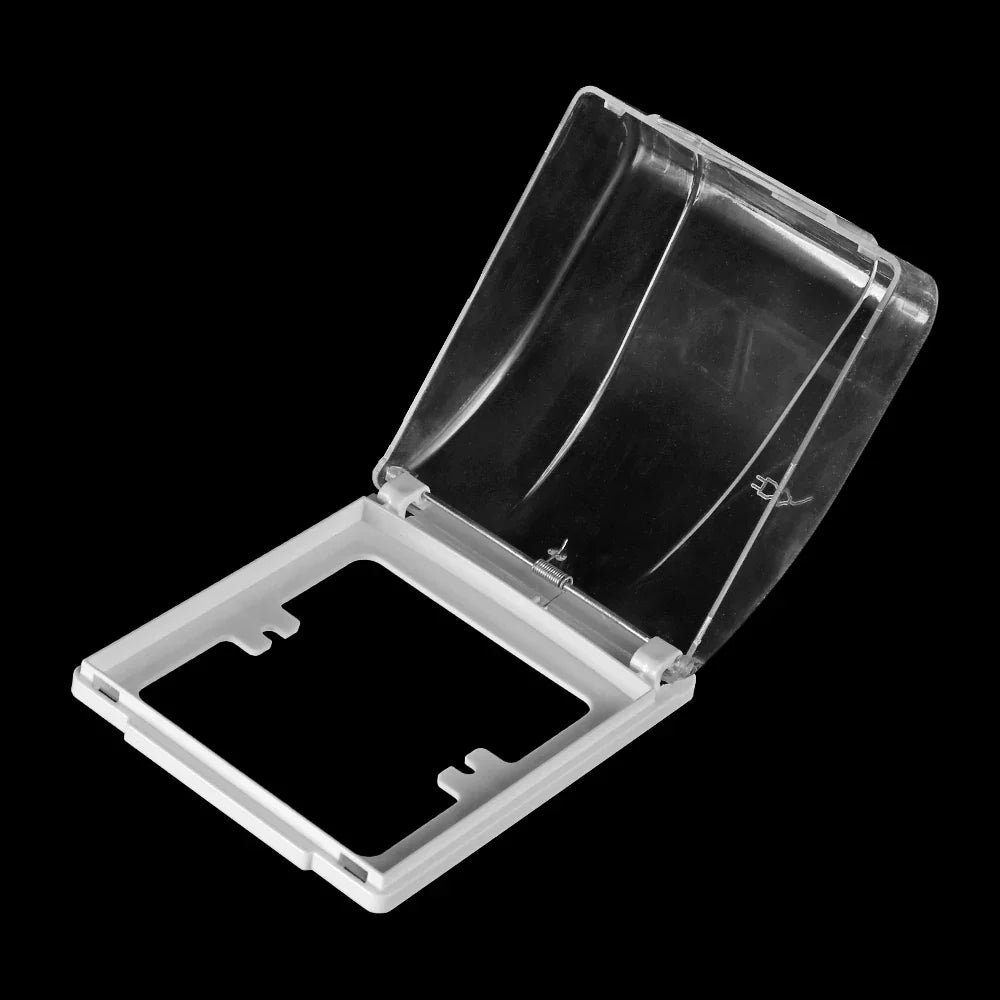 Transparent 86 Switch Protective Cover Splash Box Power Outlet Socket