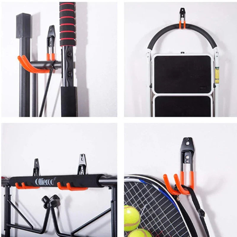 Heavy Duty Wall Mount Metal Hook – Garage Bike Storage