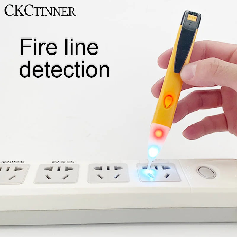 Non-Contact AC Voltage Tester Pen 90-1000V | CKCTINNER