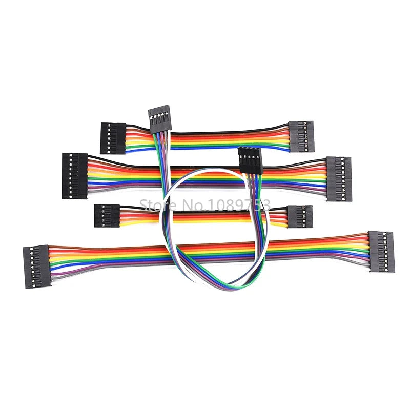 Jumper Wire Dupont Line Female 1P 2P 3P 4P 5P 6P 7P 8P 9P 10P Length