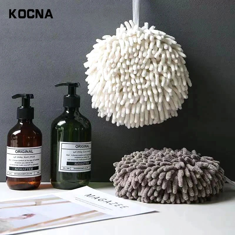 Chenille Microfiber Hand Towel – Fast Drying & Super Absorbent