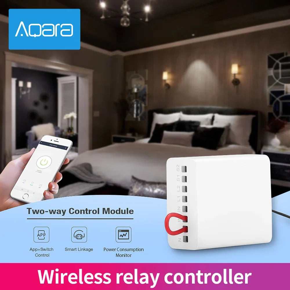 Aqara Two-way Control Module Wireless Relay Switch Controller 2