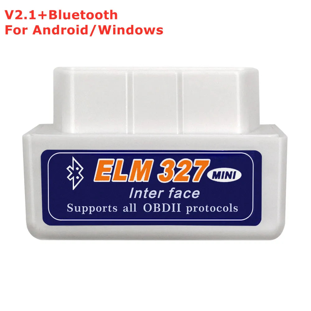 Mini ELM327 OBD2 Scanner Bluetooth WiFi for Android iOS