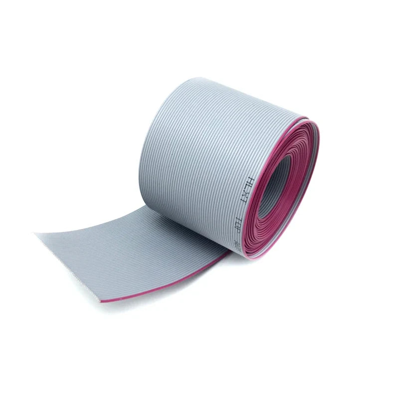 1Meter Pitch Grey Flat Ribbon Cable IDC FC Connector 10P 12P 14P 16P