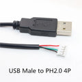 0 3m 5V USB Power Supply Cable XH2 54 PH2 Dupont 2P 4P Charger