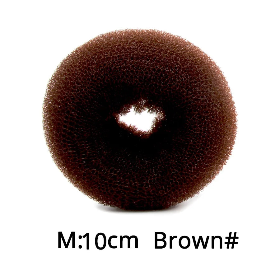 Donut Hair Bun Maker – Foam Bun Shaper for Women & Girls