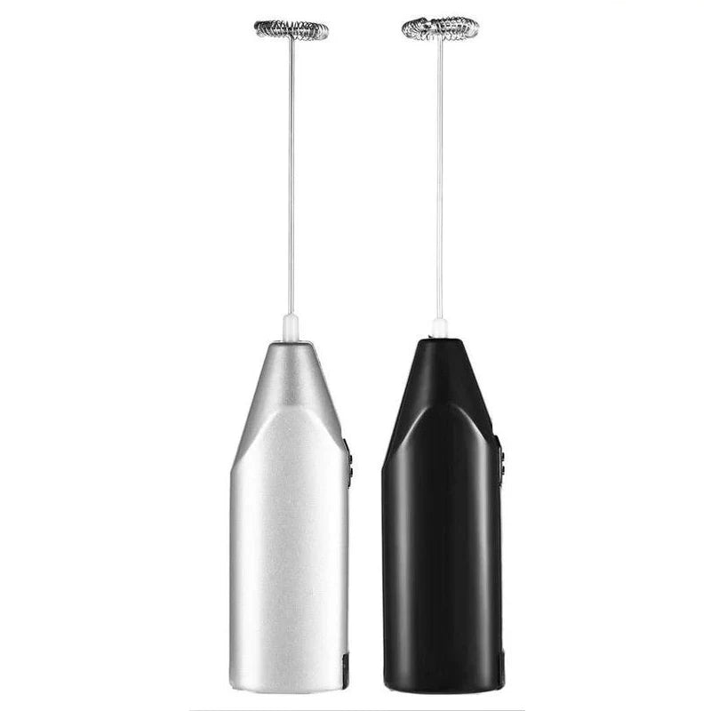 Handheld Milk Frother Wand – Battery Operated Foam Mixer