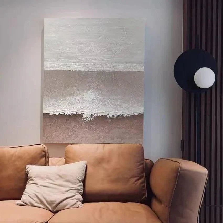 Handmade Sea View Canvas Oil Painting | Custom Wall Art