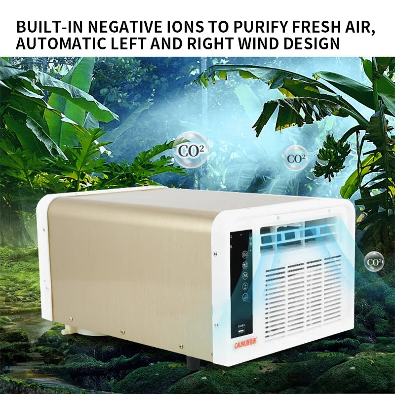 LZHZXY KD-350 Portable Mini Air Conditioner – Cool & Heat