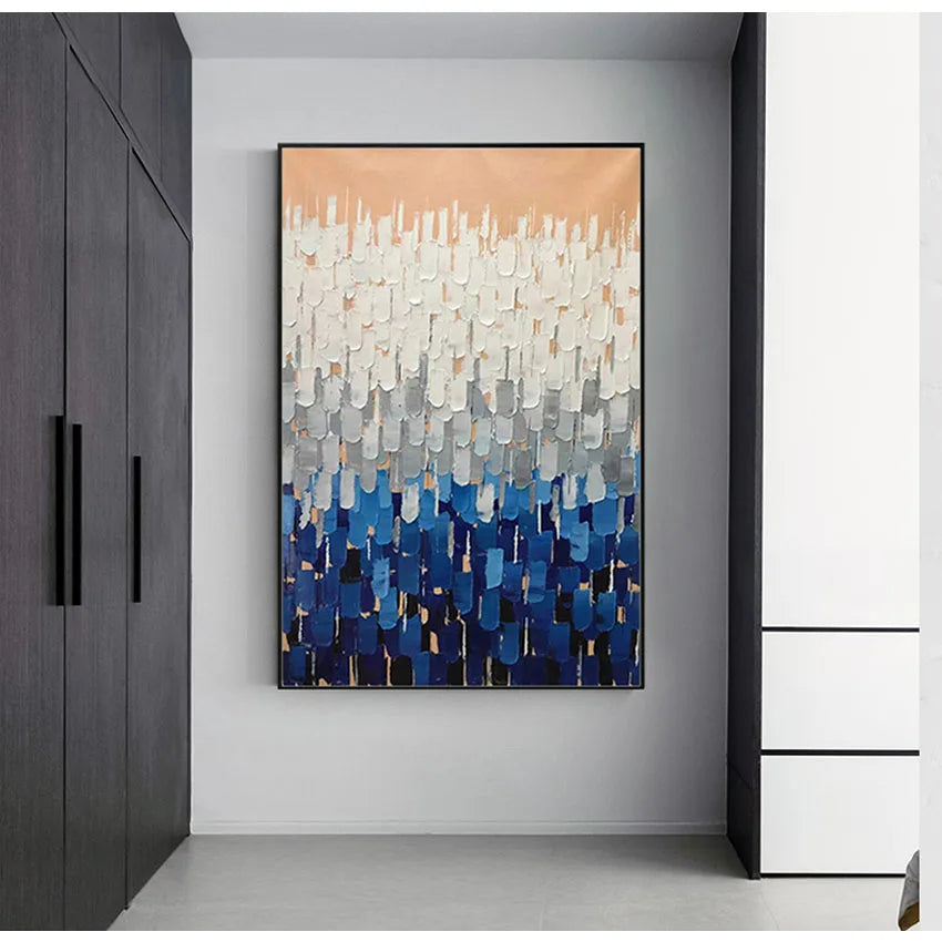 Abstract Hand-Painted Canvas Oil Painting | Modern Wall Art