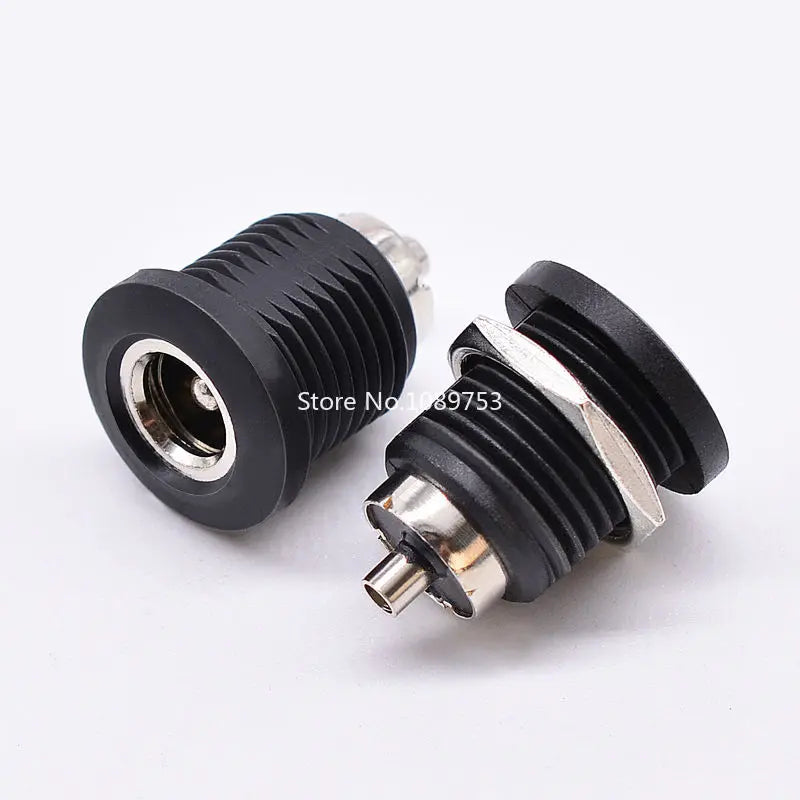 DC Large Current Charging Jack 5 5x2 Female Panel Mount Connector