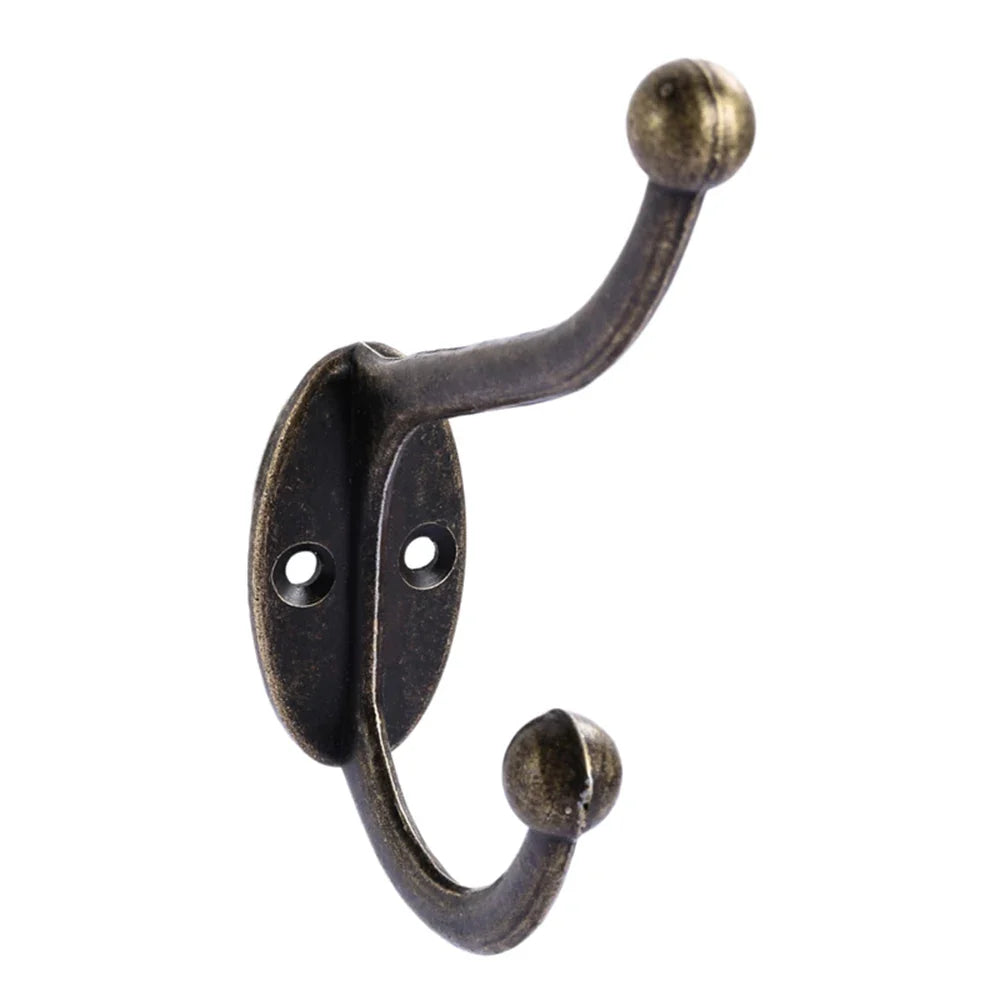 Vintage Bronze Wall Hook Coat Bag Towel Hat Hanger Robe Hanging Hooks