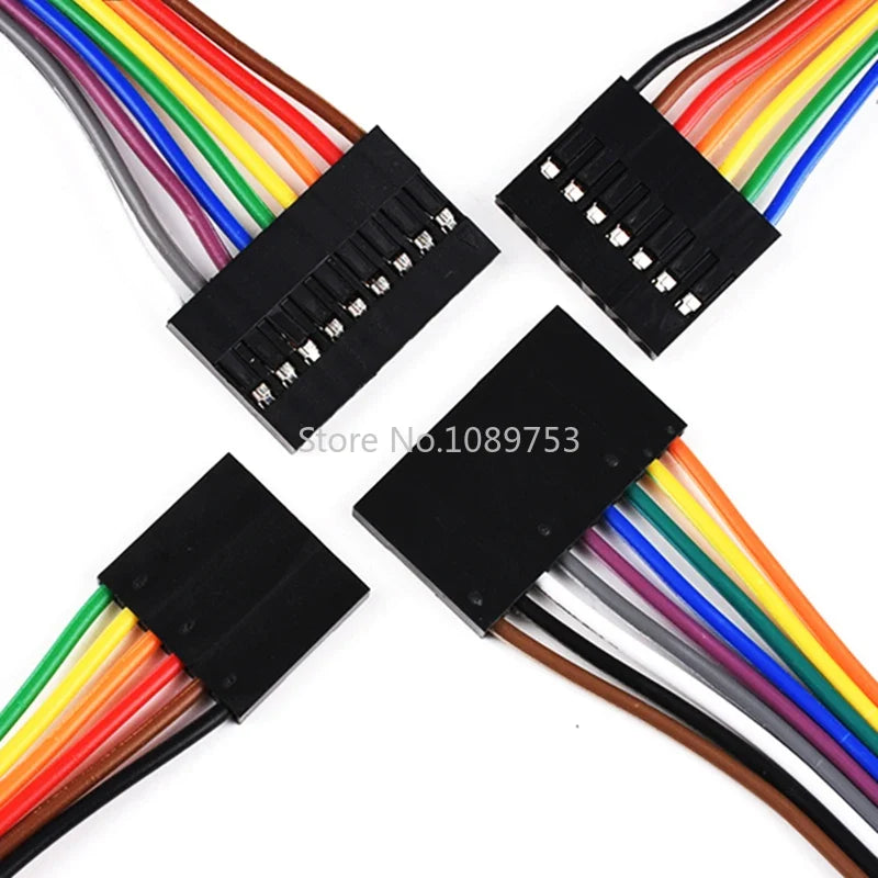 Jumper Wire Dupont Line Female 1P 2P 3P 4P 5P 6P 7P 8P 9P 10P Length