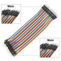 40-Pin Dupont Jumper Wires M/M M/F F/F – PCB & Arduino DIY