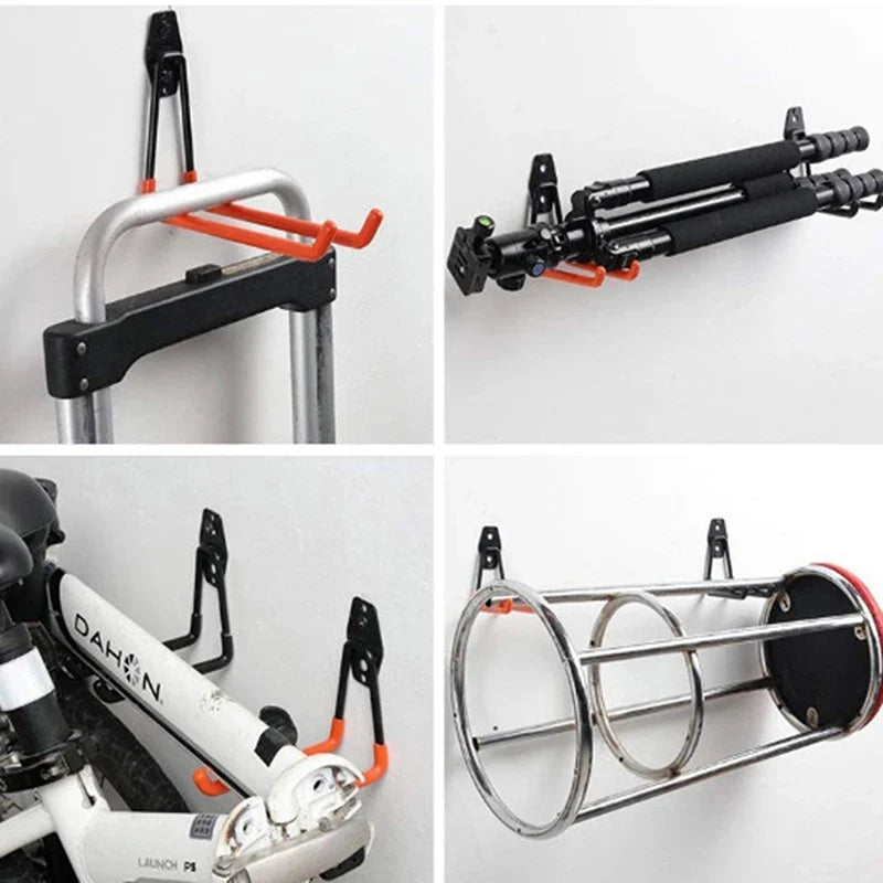 Heavy Duty Wall Mount Metal Hook – Garage Bike Storage