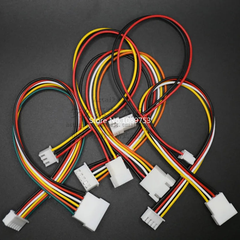 XH2 54 Extension Line 2 3 4 5 6p XH Male Female Connector 10 20 Cable