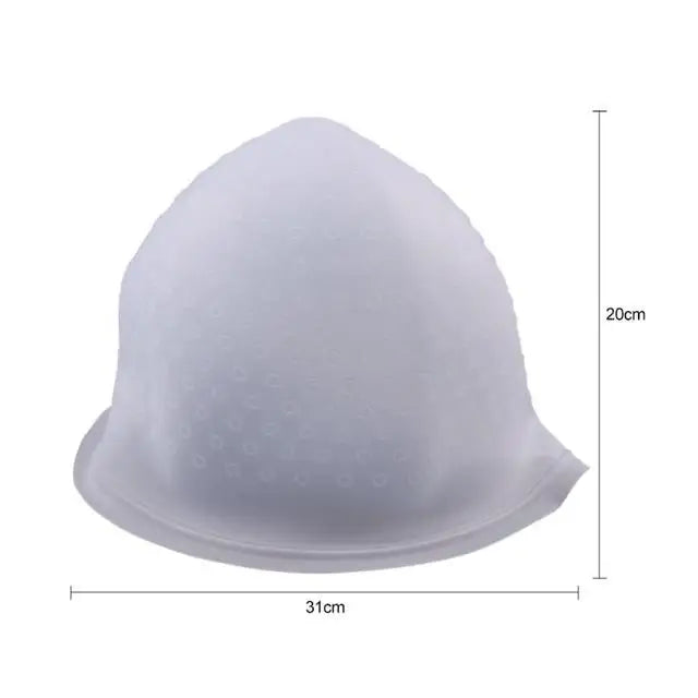 Silicone Hair Highlight Cap – Reusable Frosting & Dye Tool