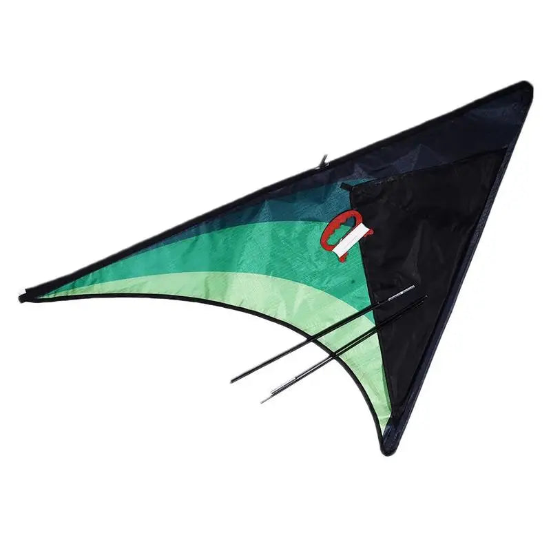 Large Delta Kites Handle Line Outdoor Toys Kids Nylon Ripstop