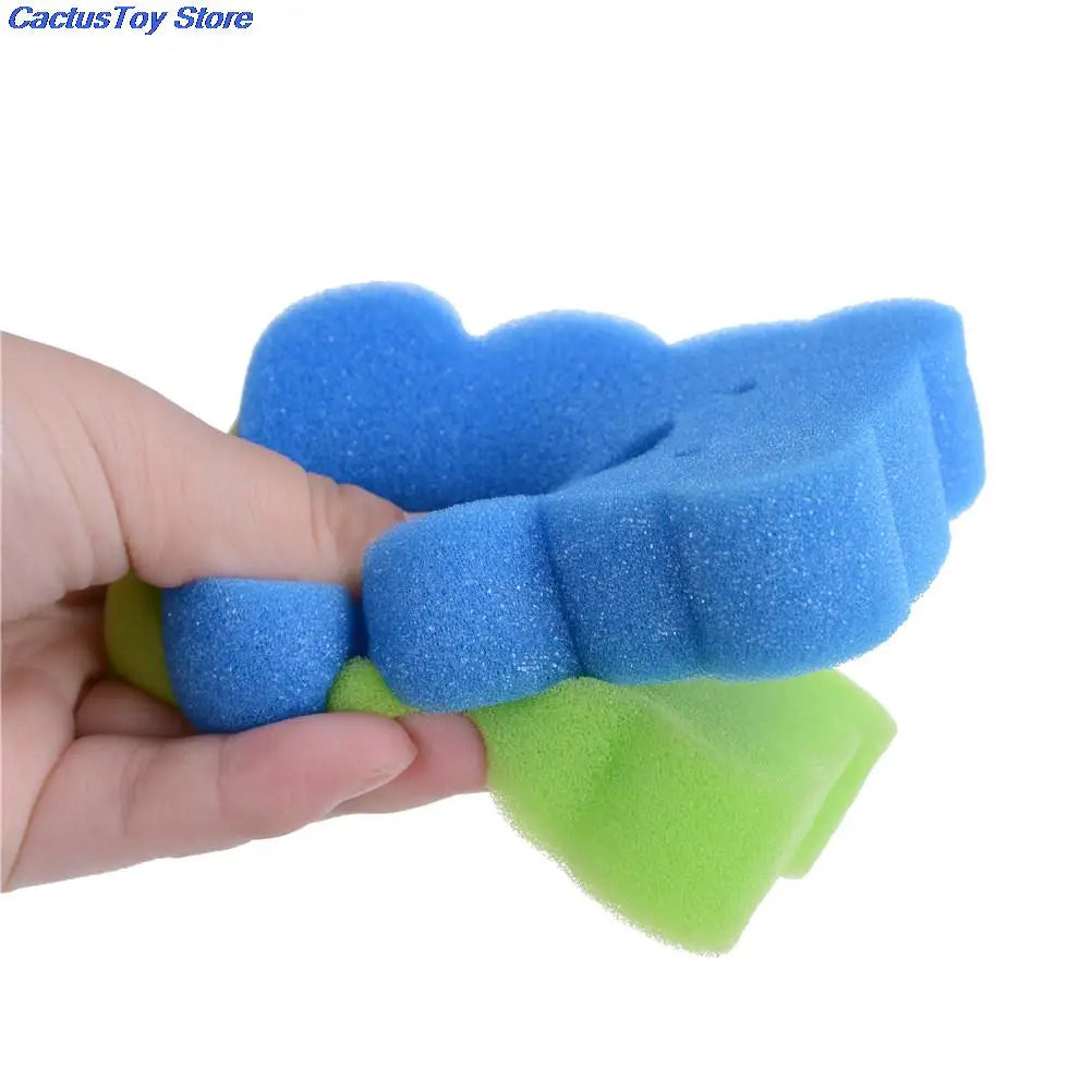 Baby Bath Sponge Brush – Soft Cartoon Body Scrub for Infants