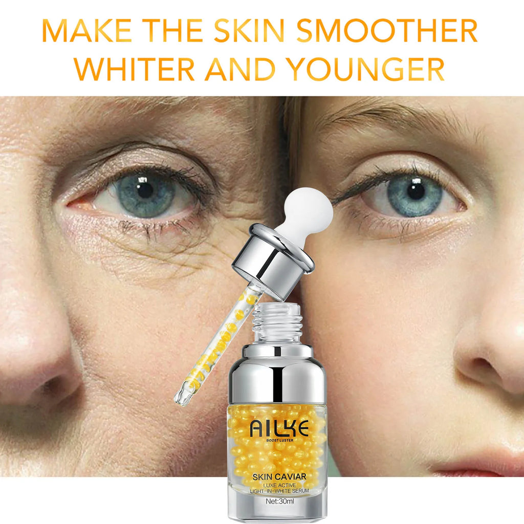 AILKE Caviar Extract Face Serum | Brighten, Firm & Hydrate