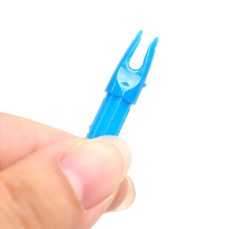 Archery ID Arrow Nocks Carbon Fiberglass Shaft DIY Accessory
