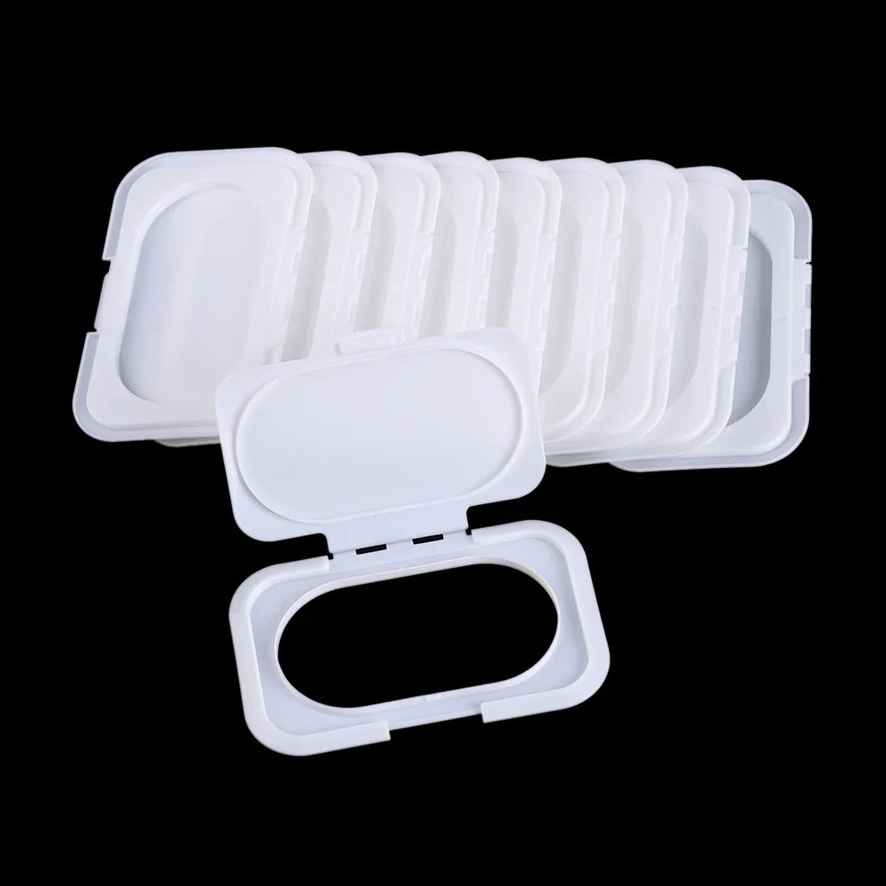 Reusable Baby Wet Wipes Lid Cover – 5 or 10 Pack