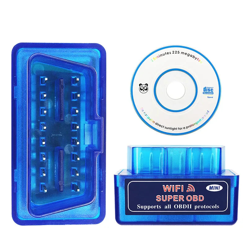 ELM327 V1.5 Bluetooth WiFi OBD2 Scanner – iOS, Android & PC