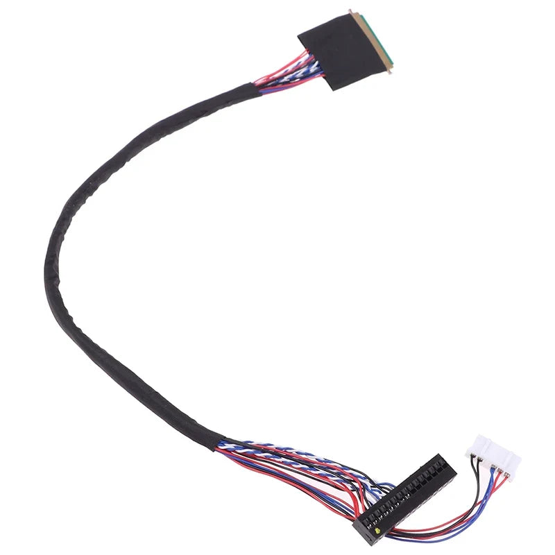 40-Pin LVDS Cable 6-Bit 2-Channel LCD LED Display | 25cm