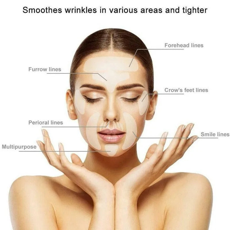 Reusable Silicone Patches Anti Rimpel Pads Wrinkle Removal Sticker