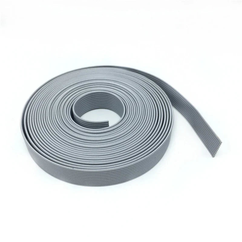 1Meter Pitch Grey Flat Ribbon Cable IDC FC Connector 10P 12P 14P 16P