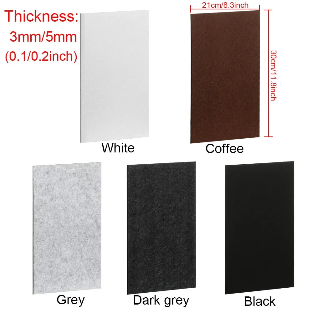 3 21 Self Adhesive Furniture Leg Felt Pads Anti Slip Chair Table Mats