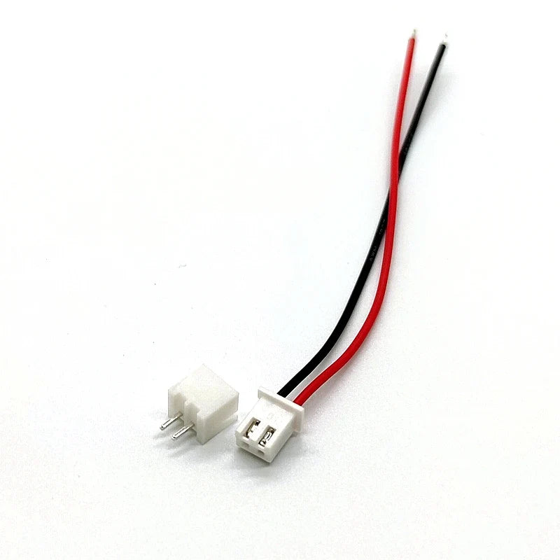 100 SETS JST XH 2 5-2 Pin Battery Connector Plug Female Male Wire