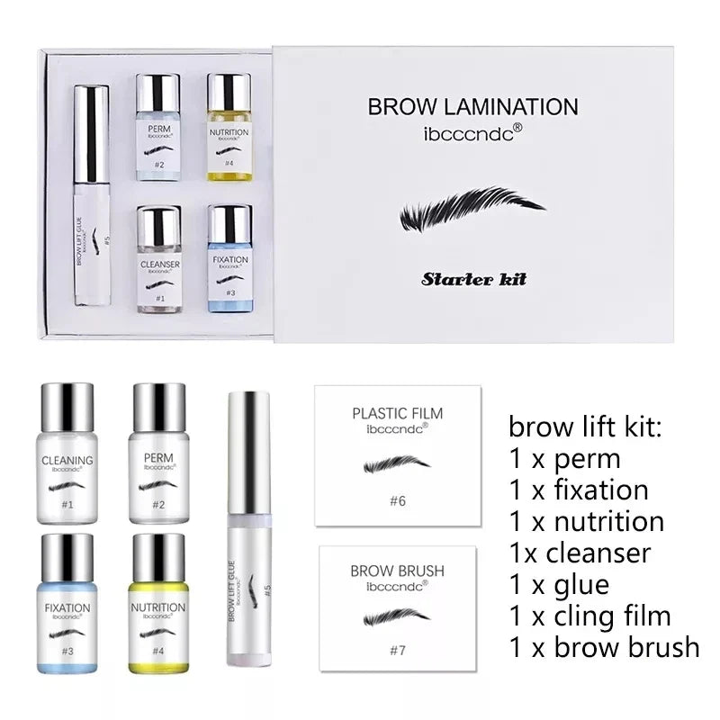 Lash Lift & Brow Lamination Kit – Keratin Curling Set