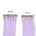 PH2 0 XH 12P Red White Flat Cable Single Head Double Terminal Line No