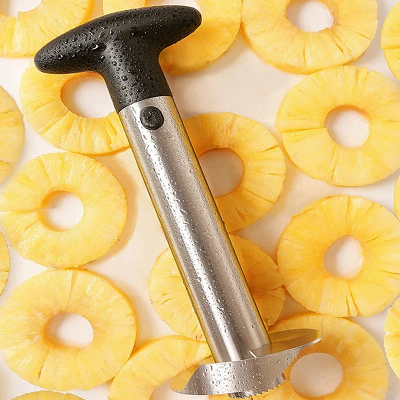 Stainless Steel Pineapple Corer Slicer & Peeler Tool