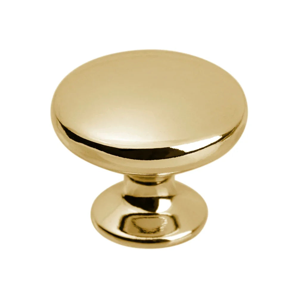 Round Alloy Cabinet Handles Knobs Kitchen Cupboard Door Wardrobe