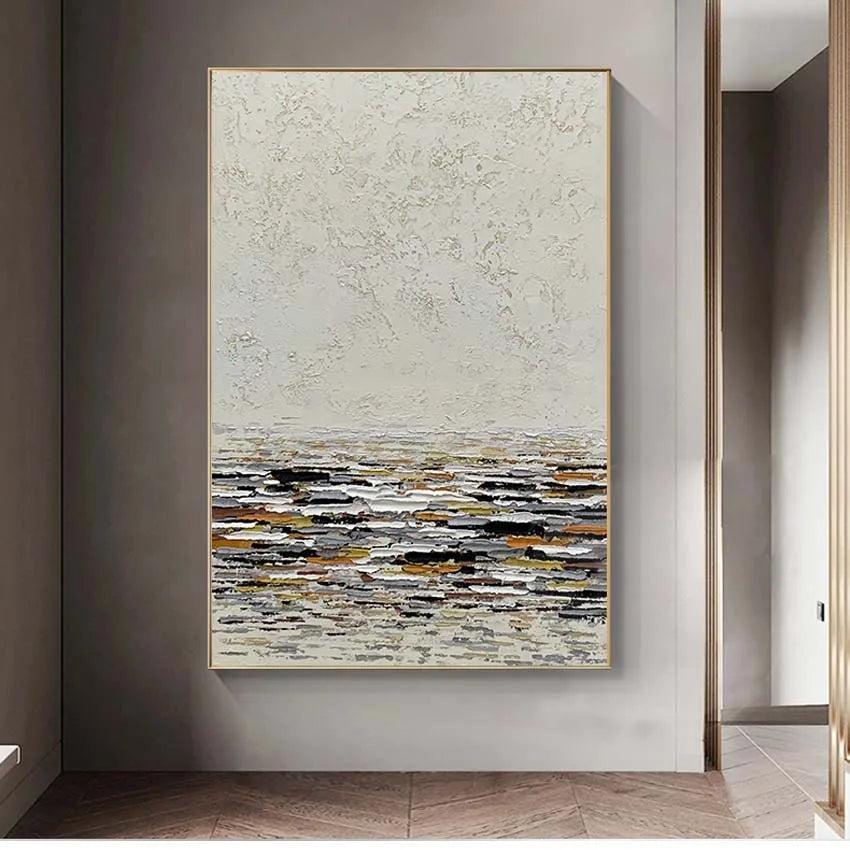 Handmade Abstract Oil Painting on Canvas | Wall Art Decor