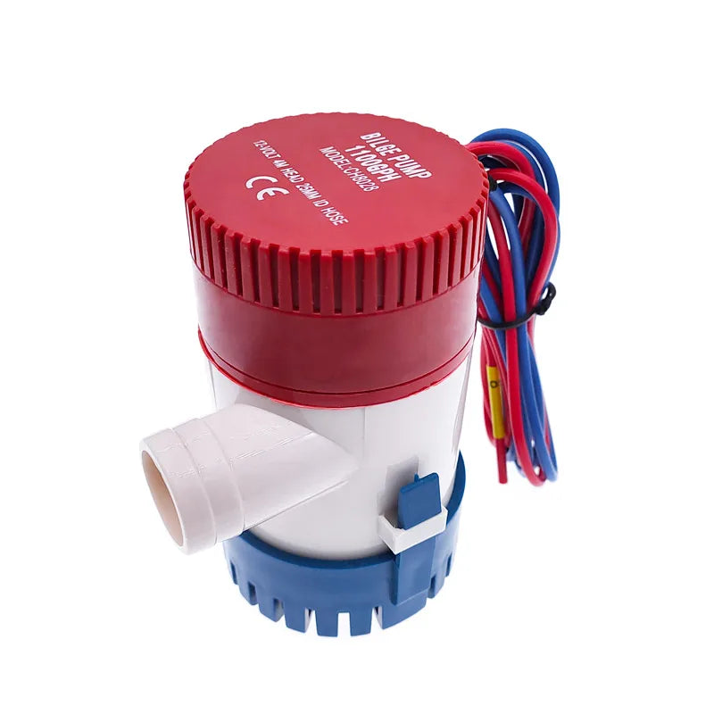 12V 24V Submersible Bilge Pump 1100GPH 750GPH with Float Switch