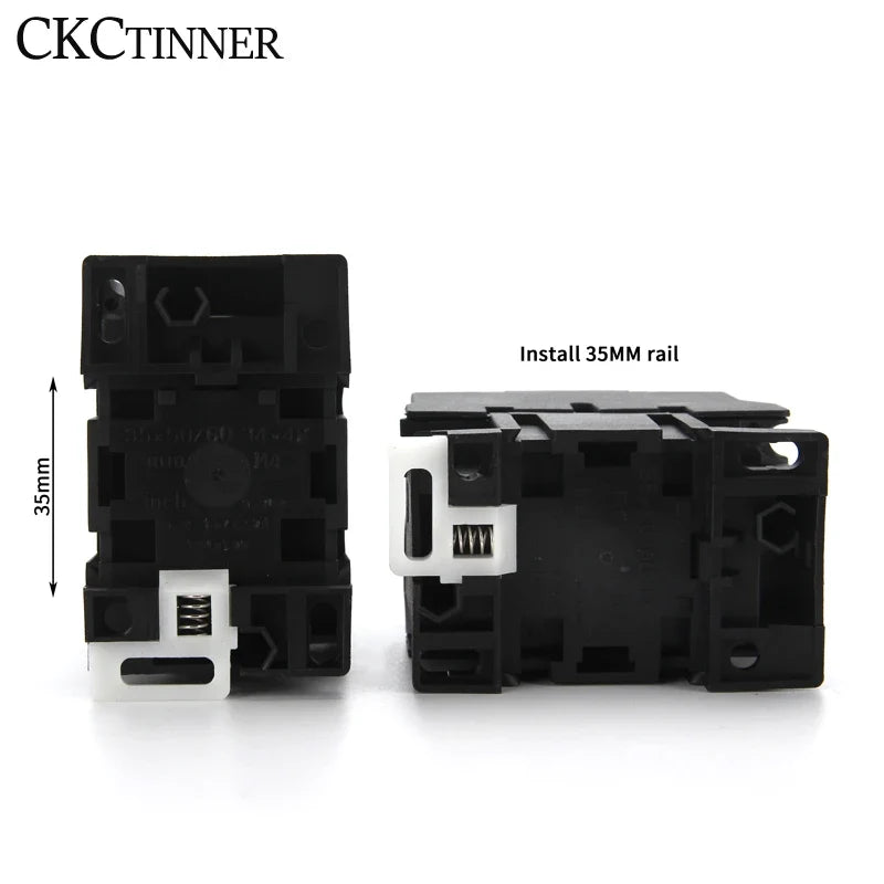 CJX2-12 AC Contactor 12A 3P+1NO DIN Rail 24V–380V CE