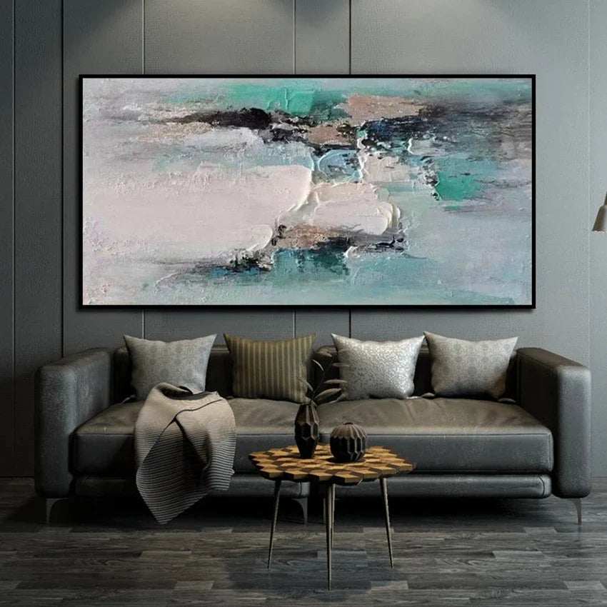 Handmade Abstract Oil Painting on Canvas | Modern Wall Art