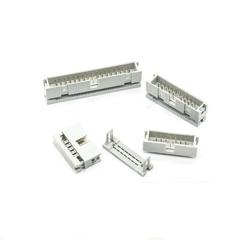 IDC Box Header Male Headers 10 14 16 18 20 30 34 40 50 PIN Connector