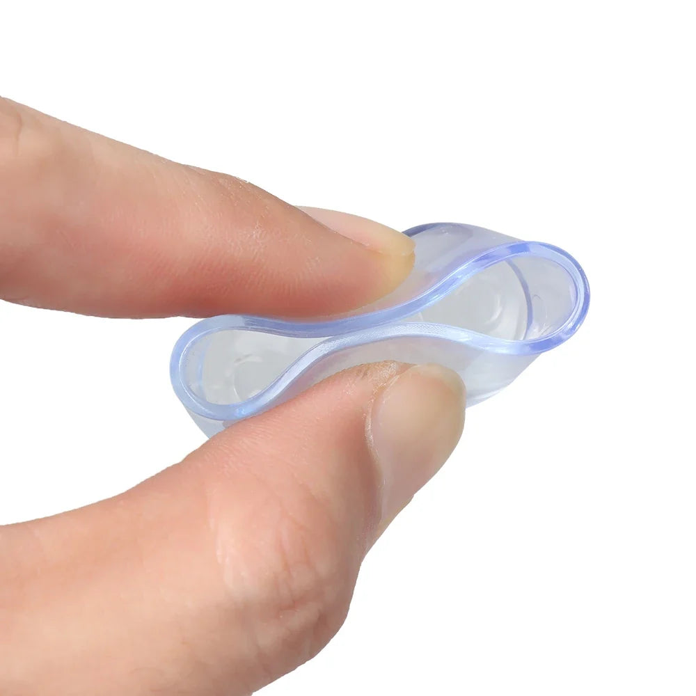 Non-slip Oval Chair Leg Caps Feet Protector Pads Furniture Leveling