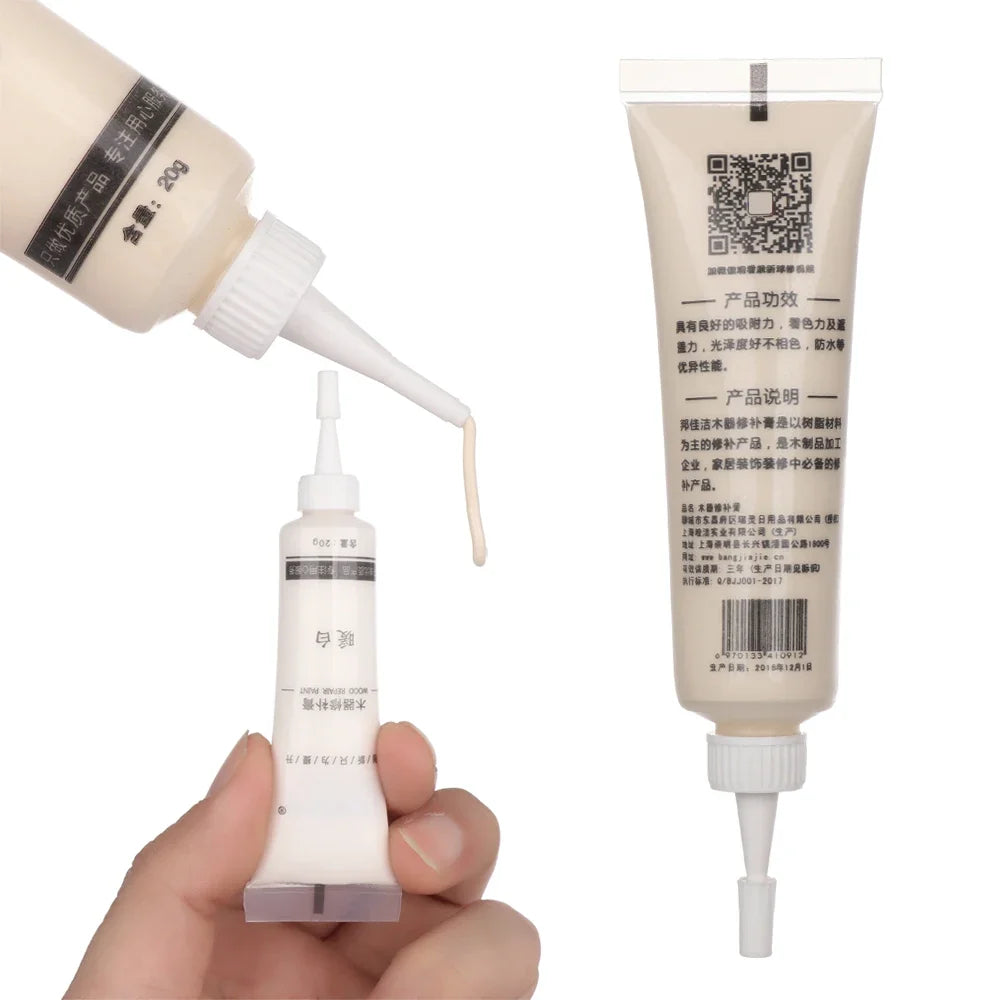 Marker Pen Cream Wax Repair Polymer Resin DIY Wood Cratch Filler