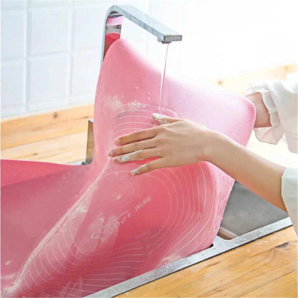 Non-Stick Silicone Baking Mat for Pizza, Pastry & Dough Rolling