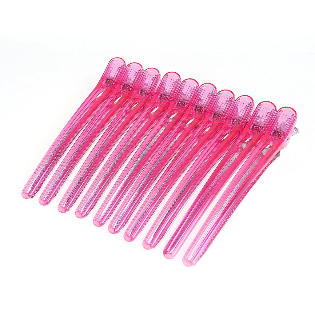 10-Pack Salon Hair Sectioning Clips | Professional Styling Clamps
