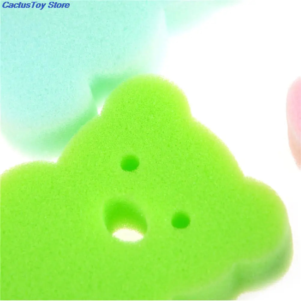 Baby Bath Sponge Brush – Soft Cartoon Body Scrub for Infants