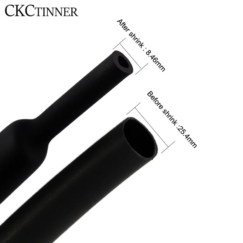 3:1 Dual-Wall Adhesive Heat Shrink Tubing 1M | 1.6–30mm