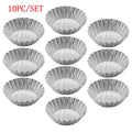 20-Pc Chrysanthemum Aluminium Tart & Cookie Baking Molds 7cm